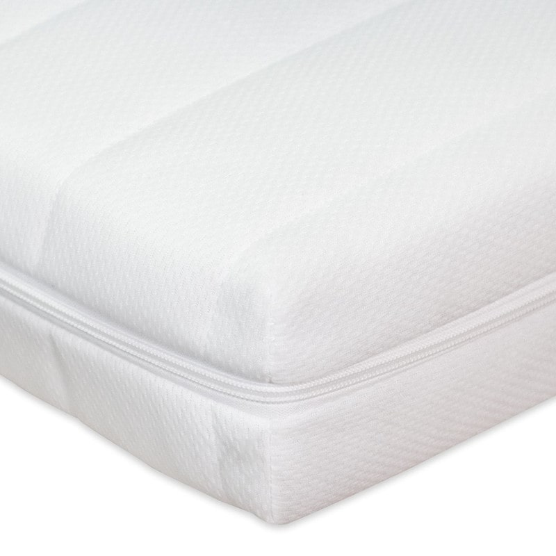 Matratze 90x200 mit rundum Trittkante, Höhe ca. 11cm, Bezug waschbar, CertiPUR