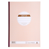 thumbnail of Le Dauphin - Réf. 1263D - Paquet de 5 Manifolds autocopiant 297X210 Devis 50 tripli