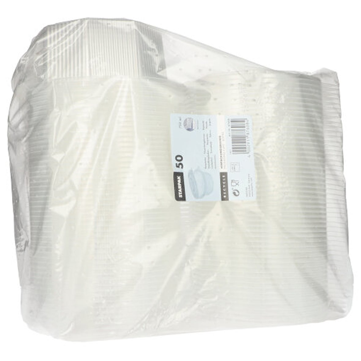 Papstar Verp.-Becher 750ml m. Deckel