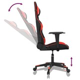 thumbnail of vidaXL Gaming-Stuhl mit Massagefunktion Schwarz und Rot Kunstleder