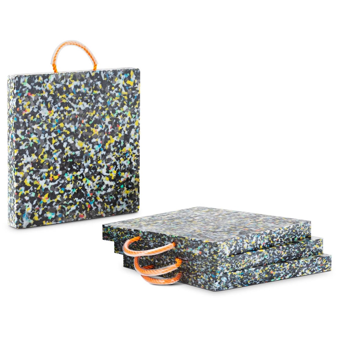 MSW Kranplatten - 40 x 40 x 4 cm - Traglast bis zu 12.000 kg - 4 Stück