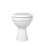 thumbnail of Belvit Dusch WC mit Bidet Funktion – Standtoilette mit Taharet, waagerechtem Wandabgang, Hygienedusche, Softclose WC-Deckel, Keramik in Weiß