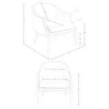 thumbnail of Angel Cerdá Fauteuil en cuir sable 5127C 74 x 81 x 84