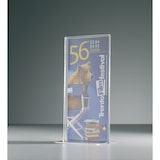 thumbnail of Danieli Store | Expositor metacrilato de doble cara tamaño 1/3 A4 con base en T | Expositores de Mesa para Menús, Publicidad (10 Unidades)