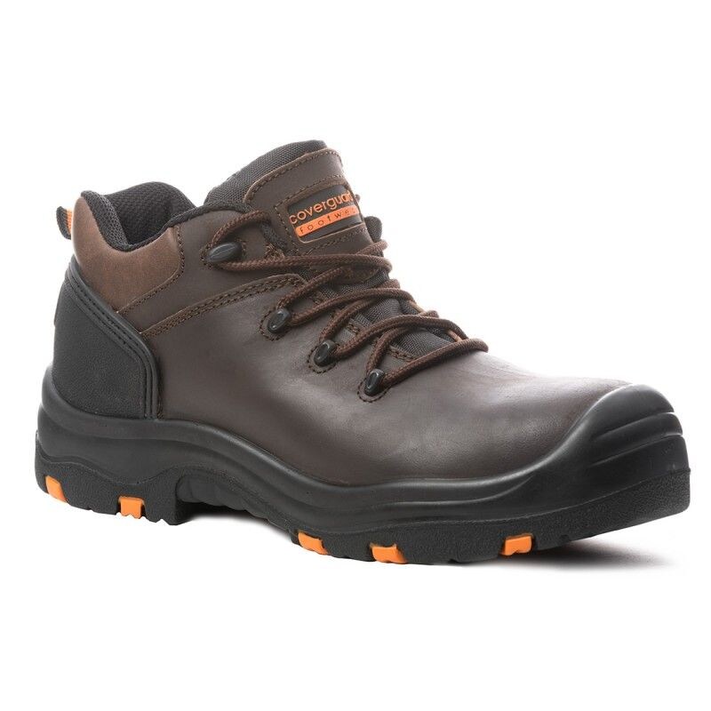 Coverguard - Chaussures de sécurité basses marron TOPAZ S3 SRC HRO #964B00 Taille 40