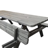 thumbnail of Picknicktafel Deluxe 240 x 70 cm - Zwart