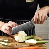 thumbnail of Zayiko Professional Series Damast Kleines Santokumesser I 16 cm Klinge I Ahornholzgriff