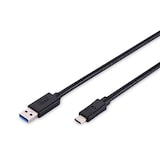 thumbnail of ASSMANN USB 3.0 Type-C Anschlusskabel, Type-C auf A, 1m