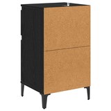 thumbnail of vidaXL Nachttisch 2 pcs Schwarz Eichen-Optik 40 x 35 x 70 cm