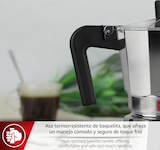 thumbnail of Magefesa Kenia - Cafetera Italiana 12 Tazas, Aluminio Esmaltado, Manejo Cómodo, Cocinas de Gas, Vitrocerámica y Eléctricas, NO APTA PARA INDUCCIÓN