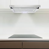 thumbnail of Orbegozo campana extractora telescópica 60 cm TL 07160 IN, extracción 308,2 m3/h, 3 niveles de potencia, 2 filtros desmontables, 65 W