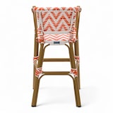 thumbnail of Chaise haute bébé ALMA - Tressage Orange et Blanc