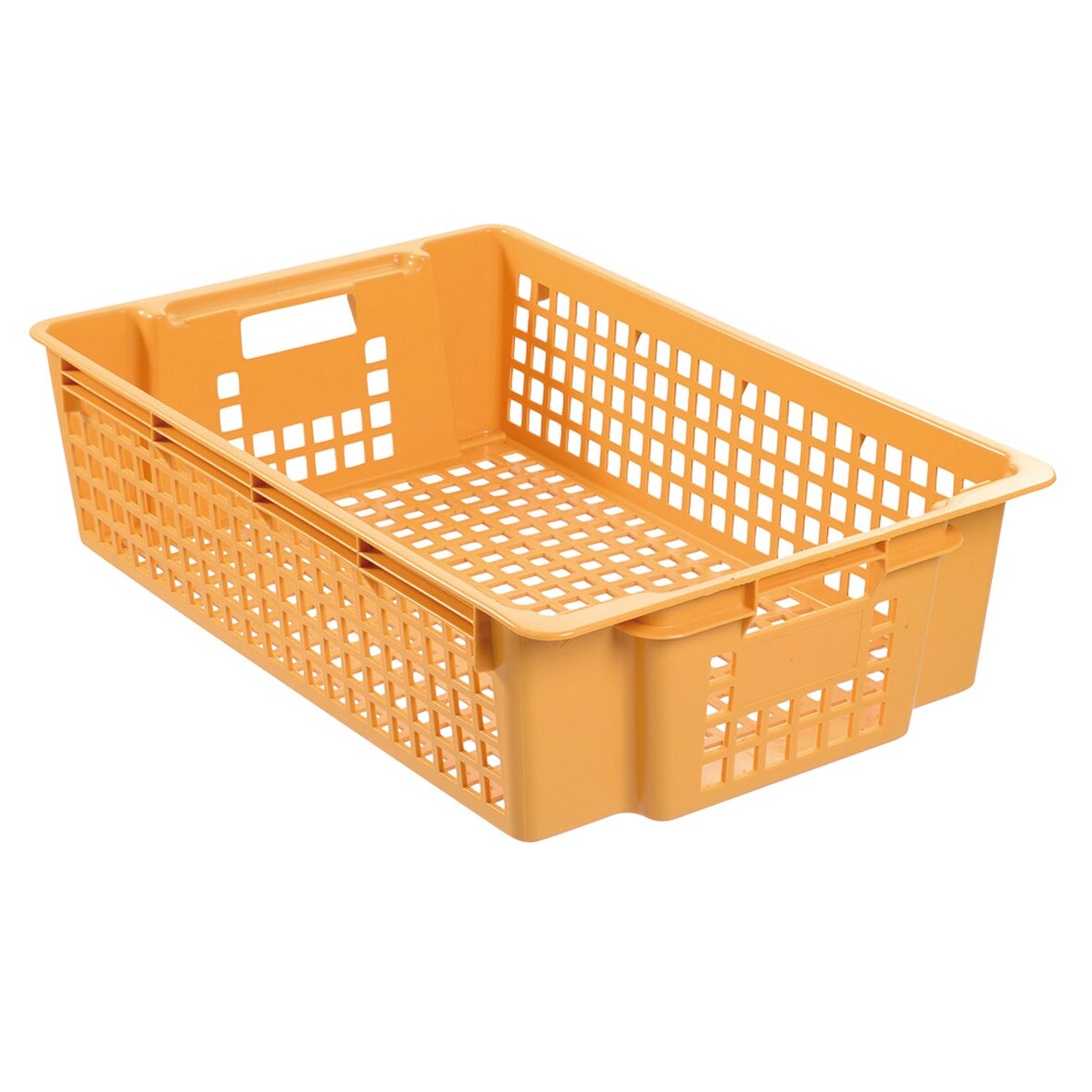 GILAC Caisse ajourée empilable emboîtable 28 L - 28 L - Beige G156724