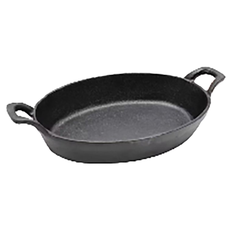 METRO PROFESSIONAL Poêle à servir, Fonte, Ø 23.5 x 6.5 cm, ronde, noire