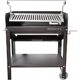 thumbnail of MF - Churrasqueira Argentina ARGENTA 70m Preta Profissional com Grelha Elevável de 72 cm para Lenha ou Carvão