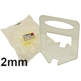 thumbnail of Croisillons Autonivelants 2 mm pour Carreaux 2 à 12,5 mm d'épaisseur - Lot de 100 - Précision et Facilité d'Installation - Beast