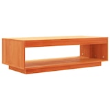 thumbnail of Table basse cire marron 110x50x33,5 cm bois massif de pin Modèle Montmartre Moderne
