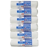 thumbnail of aro Bolsas de basura, HDPE / LDPE, 9µm, 62 x 75 cm, 60 L, blanco, 6 rollos x 20 unidades (120 unidades)