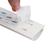 thumbnail of PVC Kabelkanal Halbrund 100/7/2cm Weiß