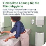 thumbnail of Tork Mini dispenser voor zeep en handreiniger Wit S5, geschikt voor schuimzeep, vloeibare zeep, gel en lotion, Elevation Design, 565200
