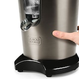 thumbnail of Black+Decker BXCJ350E - elektrischer Entsafter, 350 Watt, Profi-Motor, 650 ml-Behälter, Edelstahlgehäuse mit Anti-Fingerprint