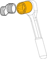 thumbnail of Super-Nuss M8 für Fittings Montage