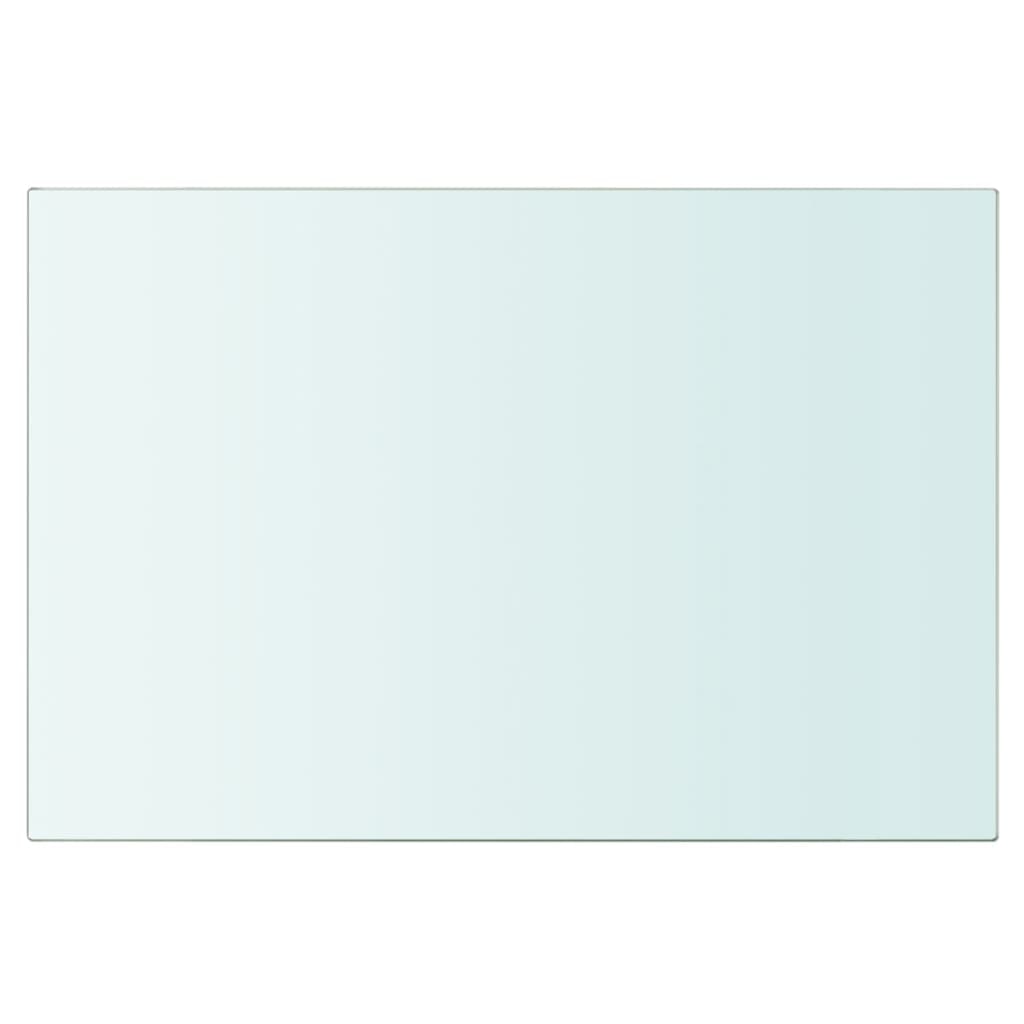 vidaXL Regalboden Glas Transparent 30x20 cm