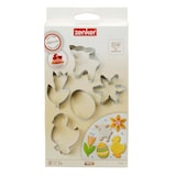 thumbnail of Zenker 5-tlg. Ausstecher Set Ostern Lamm Blume Küken Ei Ausstechform