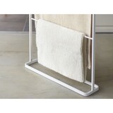 thumbnail of Yamazaki Home Handtuchhalter Handtuchständer stehend Bad freistehend Metall 65x75x15cm weiß
