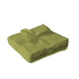 thumbnail of Handtuchserie im Set mit Schleife Marke Seiftuch 4er Set 30 x 30 cm Kiwi