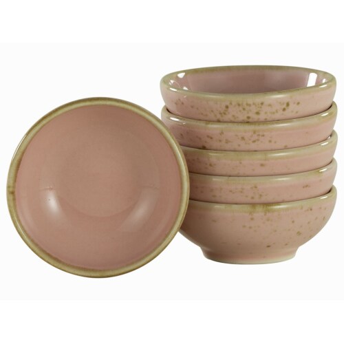 CreaTable Nature Collection Rose Sojaschale 6-tlg Steinzeug