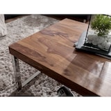 thumbnail of Massiver Couchtisch 120cm Wohnzimmertisch Holz Tisch Massiv Beistelltisch