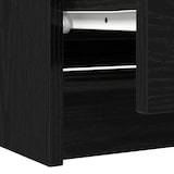 thumbnail of vidaXL TV-Schrank Schwarz 100x35x54 cm Holzwerkstoff