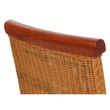 thumbnail of Set di 2 sedie da sala da pranzo Sedia in vimini M42, rattan ~ con cuscino di seduta