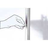 thumbnail of KBS Regaleinrichtung L-förmig 2280x400x1600 mm Aluminium eloxiert PVC bis 75 kg