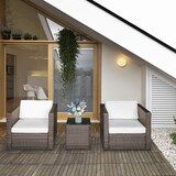 thumbnail of Outsunny Set Mobili da Giardino con 2 Poltrone Tavolino e Cuscini