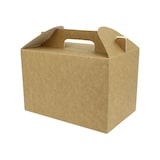 thumbnail of MONOUSO - Scatola Menu Kraft 225x145x150mm (25 Pezzi)