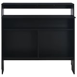 thumbnail of Table de bar avec 2 dessus de table Noir 130 x 40 x 120 cm Modèle Helios Prestige