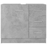 thumbnail of vidaXL Waschbeckenunterschrank Betongrau 63x30x54 cm Holzwerkstoff