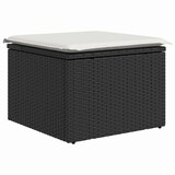 thumbnail of vidaXL Garten-Sofa-Set mit Kissen 5 pcs Braun und Creme Poly-Rattan