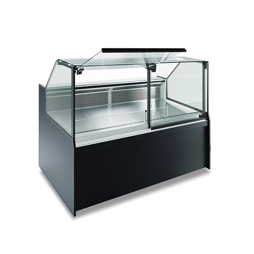 Vitrine réfrigérée ventilée  boucherie charcuterie – SAMA 125XL