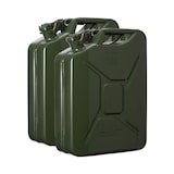 thumbnail of Oxid7® Metall Benzinkanister Kraftstoffkanister olivgrün 20 Liter - 2 Stück