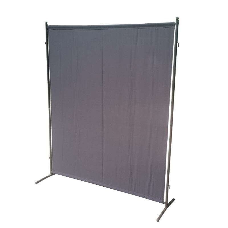 Merxx Sichtschutz Textil157 x 190 cm. 1 SegmentbeigeStahlgestell mit Textilbespannung
