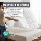 thumbnail of Mammoet - Bettdecke - Willow - 140 x 200 cm - 400 gsm – Wärmeklasse 2 – Winterdecke – Hypoallergen – Flammhemmend - Weiß
