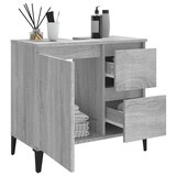 thumbnail of vidaXL Badschrank Grau Sonoma 65x33x60 cm Holzwerkstoff
