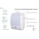 thumbnail of KOMPLETT-SET Waschraum SENSOR: Handtuchrollenspender SENSOR + 2 TAD Handtuchrollen + Schaumseifenspender SENSOR + 2 Kartuschen