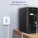 thumbnail of Helos ultra slim Patchkabel U/UTP Cat 6 grün 3,0m