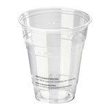 thumbnail of 100x BIO Trinkbecher 300 ml Eichstrich O 96 mm Bio-Kunststoff (PLA)