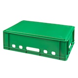 thumbnail of 5 Stück E2 Kisten 600 x 400 x 200 mm Fleischkiste Lagerkiste Metzgerkiste in grün