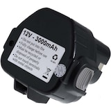 thumbnail of Akku für Makita Elekronik-Bohrschrauber Power-Line 6317D 3000mAh jap. Zellen